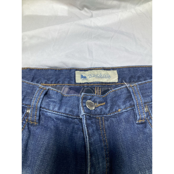 Wind River Insulated Jeans Lined Blue Denim Pants Mens Size 36 X 34 - Picture 3 of 9